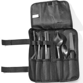  Zestaw narzędzi szefa kuchni do dekorowania potraw ciast sushi 6 el. - czarne - zdj. dodatkowe 4