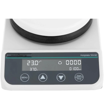  Mieszadło magnetyczne laboratoryjne z podgrzewaniem 0-260 C 50-1500 obr./min - zdj. dodatkowe 2