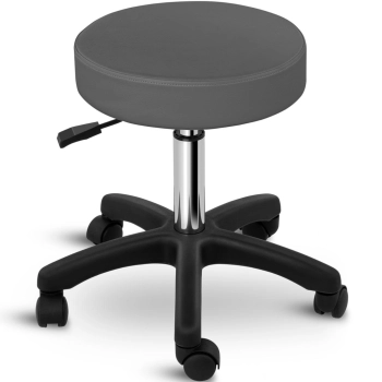  Taboret stołek kosmetyczny obrotowy na kółkach Physa AVERSA - szary - zdj. dodatkowe 1