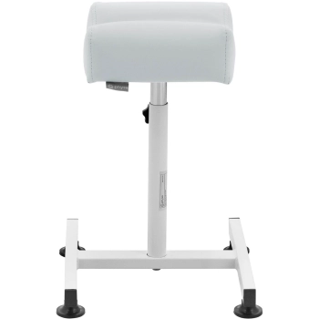  Podnóżek kosmetyczny do pedicure regulowana wysokość do 67 cm do 80 kg - jasnoszary - zdj. dodatkowe 4
