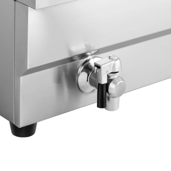  Smażalnik do pączków ryb frytek z ociekaczem 9000 W 30 l 400 V - zdj. dodatkowe 6