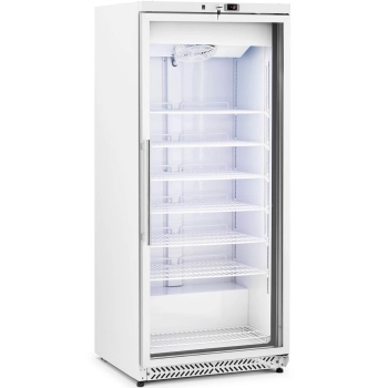  Szafa mroźnicza zamrażarka przeszklona 7 półek 580 l 492 W - biała - zdj. dodatkowe 1