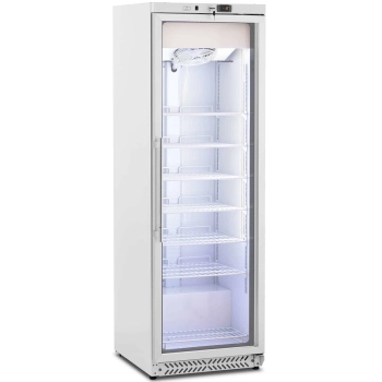  Szafa mroźnicza zamrażarka przeszklona 7 półek 380 l 425 W - biała - zdj. dodatkowe 1