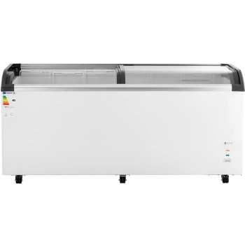  Zamrażarka skrzyniowa przeszklona do lodów mrożonek 545 l 252 W - zdj. dodatkowe 5