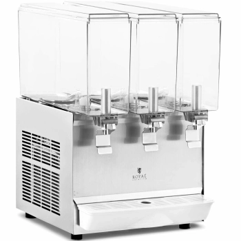  Dyspenser dozownik chłodzący do soków napojów potrójny 3 x 10 l 320 W - zdj. dodatkowe 1