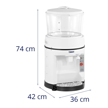  Kruszarka do lodu elektryczna 8 l 320 obr./min 400 W - zdj. dodatkowe 6