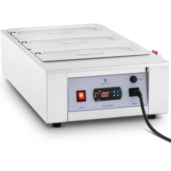  Podgrzewacz do czekolady sosów polew elektryczny 3 x 3.2 l 1500 W - zdj. dodatkowe 1