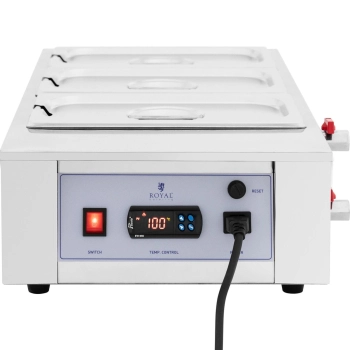  Podgrzewacz do czekolady sosów polew elektryczny 3 x 3.2 l 1500 W - zdj. dodatkowe 5