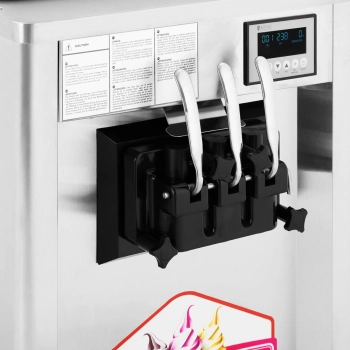  Maszyna automat do lodów włoskich 1550 W 23 l/h - 3 smaki - zdj. dodatkowe 2
