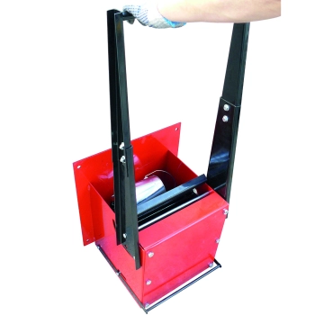  Zgniatarka prasa przemysłowa do dużych puszek metalowych - zdj. dodatkowe 1