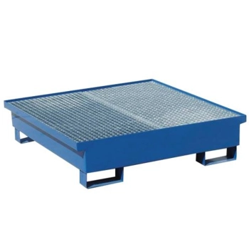  Wanna wychwytowa metalowa na 4 beczki 200L 120x120cm - zdj. dodatkowe 1