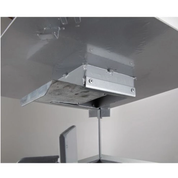  Kosz miejski z popielnicą i wyjmowanym wkładem metal + drewno 65L - zdj. dodatkowe 2