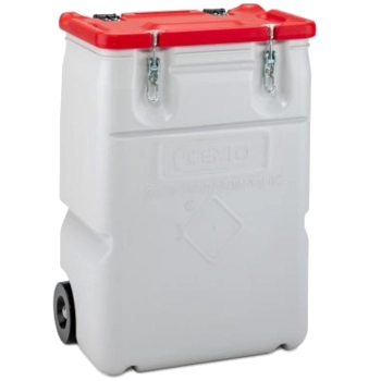  Pojemnik na odpady niebezpieczne MOBIL BOX 170L - czerwony - zdj. dodatkowe 1