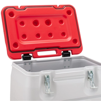  Pojemnik na odpady niebezpieczne MOBIL BOX 170L - czerwony - zdj. dodatkowe 4