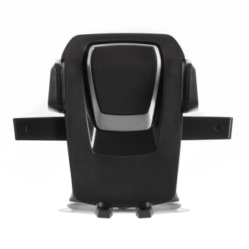  Teleskopowy regulowany uchwyt samochodowy na telefon na deskę rozdzielczą szybę czarny - zdj. dodatkowe 1