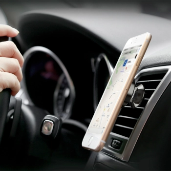  Samoprzylepne metalowe nakładki blaszki do magnetycznych uchwytów telefonu srebrny - zdj. dodatkowe 3