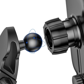  Automatyczny elektryczny uchwyt samochodowy bezprzewodowa ładowarka Qi 15W czarny - zdj. dodatkowe 4