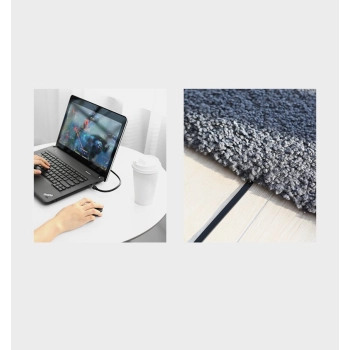  Płaski patchcord kabel przewód sieciowy Ethernet RJ45 Cat 6 UTP 1000 Mbps 5m - zdj. dodatkowe 6