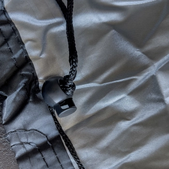  Pokrowiec plandeka osłona na grilla rower motor meble ogrodowe XXL czarny - zdj. dodatkowe 8