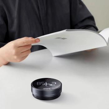  Obrotowy minutnik czasomierz elektroniczny timer Heyo Pro szary - zdj. dodatkowe 8