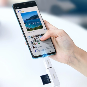  Przenośny czytnik kart TF/SD pod USB 3.0 czarny - zdj. dodatkowe 10