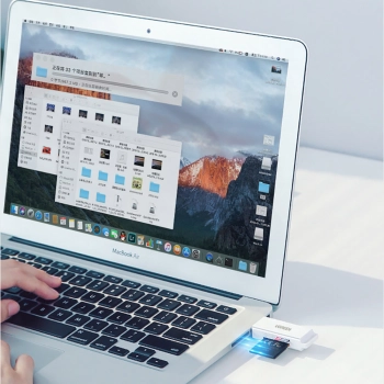  Przenośny czytnik kart TF/SD pod USB 3.0 czarny - zdj. dodatkowe 7