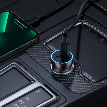  Ładowarka samochodowa Golden Contactor Pro 2xUSB-C 40W szary - zdj. dodatkowe 9