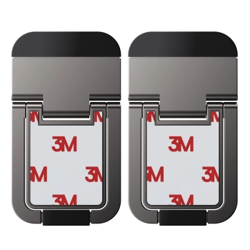  Podstawki nóżki do laptopa przyklejane składane 2szt. szary - zdj. dodatkowe 3