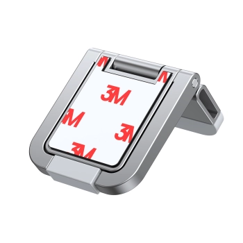  Podstawki nóżki do laptopa przyklejane składane 2szt. srebrny - zdj. dodatkowe 9