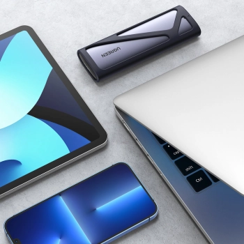  Kieszeń obudowa na dysk SSD M.2 USB 3.2 Gen 2 SuperSpeed USB 10Gbps szary - zdj. dodatkowe 1