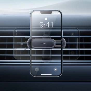  Uchwyt do smartfona Steel Cannon 2 na kratkę wentylacyjną czarny - zdj. dodatkowe 10