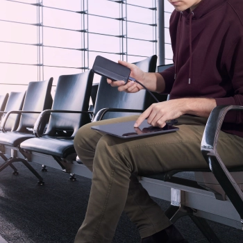  Powerbank Li-Po 10000mAh 2xUSB czarny - zdj. dodatkowe 4