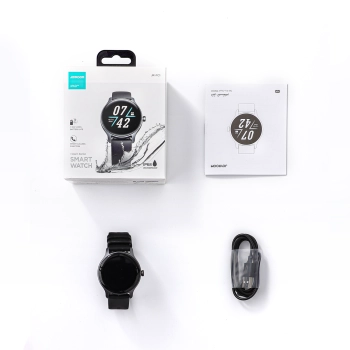  Smartwatch FC1 Classic Series z funkcją odbierania połączeń IP68 szary - zdj. dodatkowe 9