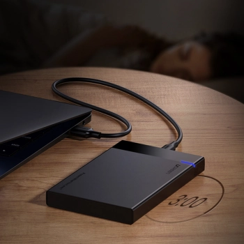  Obudowa kieszeń na dysk SATA 2.5'' 6TB USB-C 3.0 czarny - zdj. dodatkowe 3