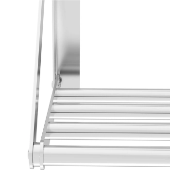  Półka ścienna składana ze stali nierdzewnej do 40 kg 120 x 30 cm - zdj. dodatkowe 4
