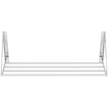  Półka ścienna składana ze stali nierdzewnej do 40 kg 100 x 30 cm - zdj. dodatkowe 5