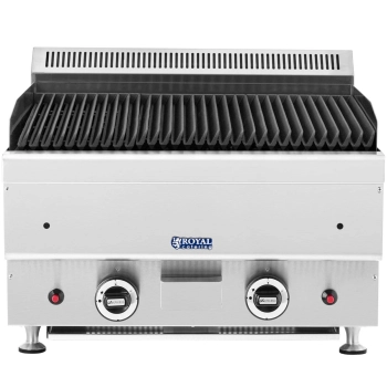  Grill lawowy na gaz ziemny ryflowany 50 x 47 cm 2 x 7200 W - zdj. dodatkowe 5