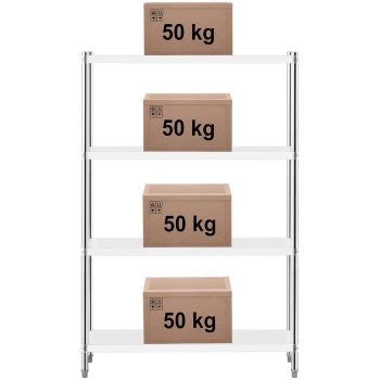  Regał metalowy magazynowy gastronomiczny do 200 kg 120 x 40 x 180 cm - zdj. dodatkowe 7