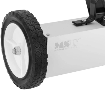  Miotła zamiatarka magnetyczna do zbierania opiłków gwoździ na kółkach szer. 45 cm - zdj. dodatkowe 2