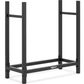  Stojak na drewno opałowe kominkowe loft 60 x 25 x 61.5 cm - zdj. dodatkowe 1