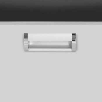  Stół blat roboczy centralny z szafką z drzwiami suwanymi i 3 szufladami 180 x 70 x 85 cm - zdj. dodatkowe 3