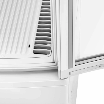  Witryna chłodnicza ekspozycyjna przeszklona 4 półki 238 l - biała - zdj. dodatkowe 3