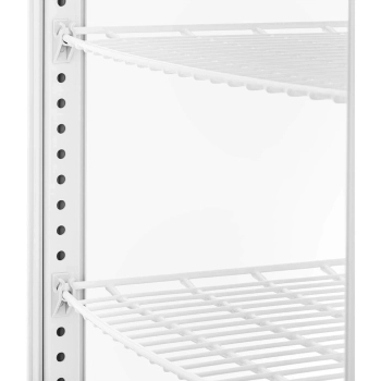  Witryna chłodnicza ekspozycyjna przeszklona 4 półki 238 l - biała - zdj. dodatkowe 5