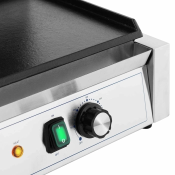  Grill kontaktowy elektryczny płyta gładka i ryflowana 33 x 22 cm 2200 W - zdj. dodatkowe 2
