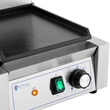  Grill kontaktowy elektryczny płyta gładka i ryflowana 23 x 22 cm 1800 W - zdj. dodatkowe 2