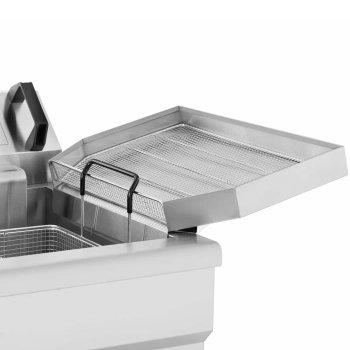  Smażalnik do pączków ryb frytek z ociekaczem 3000 W 16 l 230 V - zdj. dodatkowe 2