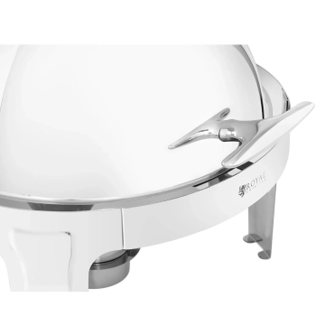  Podgrzewacz do potraw stołowy okrągły na pastę z pokrywą rolltop 5.8 l - zdj. dodatkowe 2