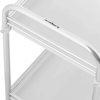  Wózek laboratoryjny zabiegowy kosmetyczny ze stali 2 półki 73 x 44 x 86 cm 20 kg - zdj. dodatkowe 2