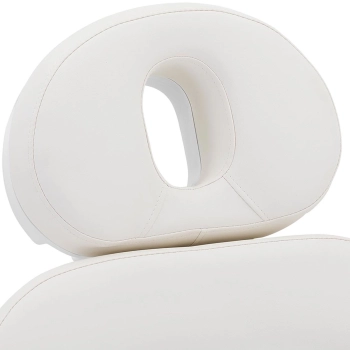  Fotel kosmetyczny do tatuażu masażu spa elektryczny GENOA - biały - zdj. dodatkowe 3