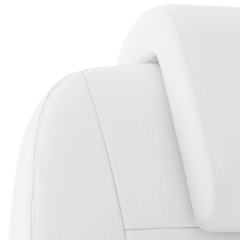  Fotel kosmetyczny do tatuażu masażu spa elektryczny BATTIPAGLIA - biały - zdj. dodatkowe 3